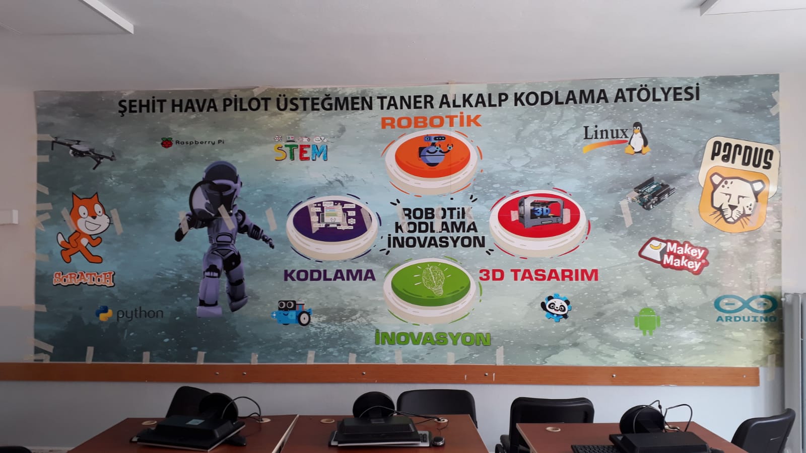 126- ŞHT. HV. PLT. ÜSTEĞMEN TANER ALKALP KODLAMA ATÖLYESİ AÇILIŞI (11.06.2019)